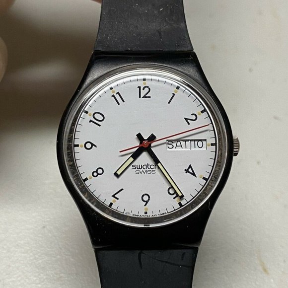 Swatch | Accessories | Swatch Classic Two Gb79 Rare 987 Standard | Poshmark